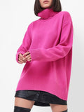 Turtleneck Thick Warm Knitted Pullover
