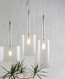 Modern Glass Pendant Lights for Minimalist Dining Room Bedroom